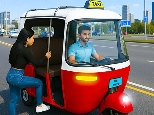 City Auto Rickshaw Game
